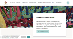 Desktop Screenshot of boernekulturaarhus.dk