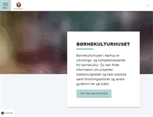 Tablet Screenshot of boernekulturaarhus.dk